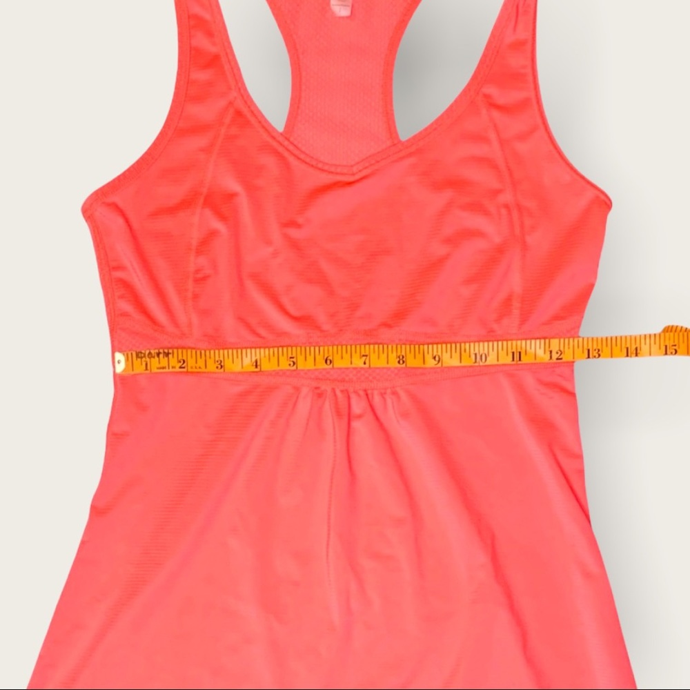 Lucy (S) Orange Quickdry Racerback Lightweight Ta… - image 8